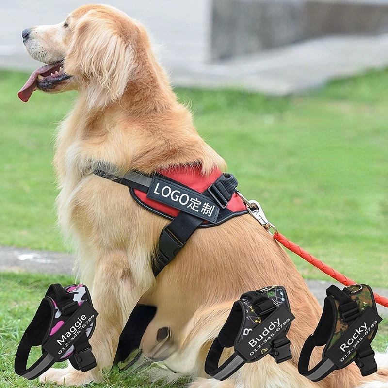 

Ошейник-поводок для собак K9, регулируемый, для груди и большого размера