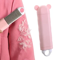 cute reusable dog hair remover roller hanging hole design self cleaning dog grooming supplies pet hair removal tool