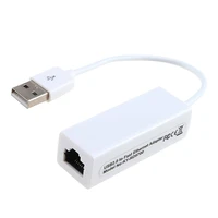 ethernet adapter network card usb 2 0 to rj45 lan wired network card for windows 7810xp optical fiber cables male male