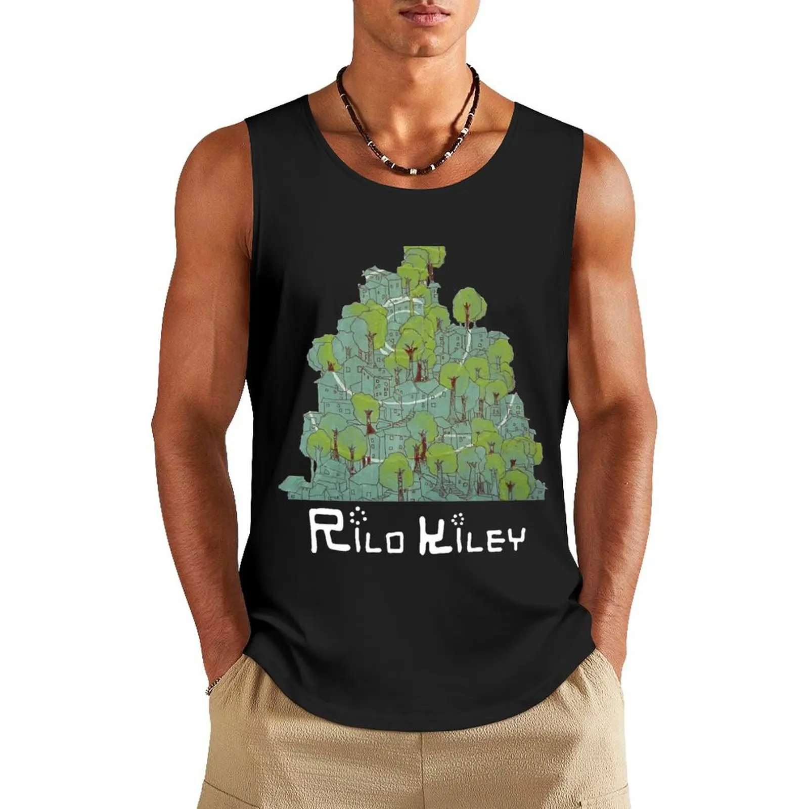RILO KILEY Essential майка мужская хлопковая футболка модная одежда 2025 года