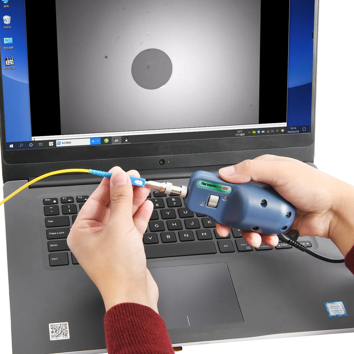 FedEx Free Ship 400X Fiber Optic Inspection Probe ，Video Inspection Probe , Fiber Optic Inspector ，Microscope，APC，UPC tips