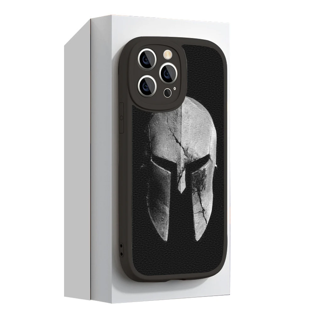 For Iphone 13 ACT action game Spartan Phone Case for Iphone 13 12 11 Pro MAX MiNi 7 8plus X XS XR Lambskin Protective Cover