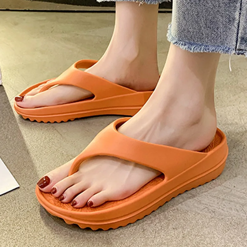 

2022 Summer Women Sandals Clip Toe Outdoor Sandals Comfortable Simple Women Fashion Slippers Wedge Platform Ladies Shoes Luxury
