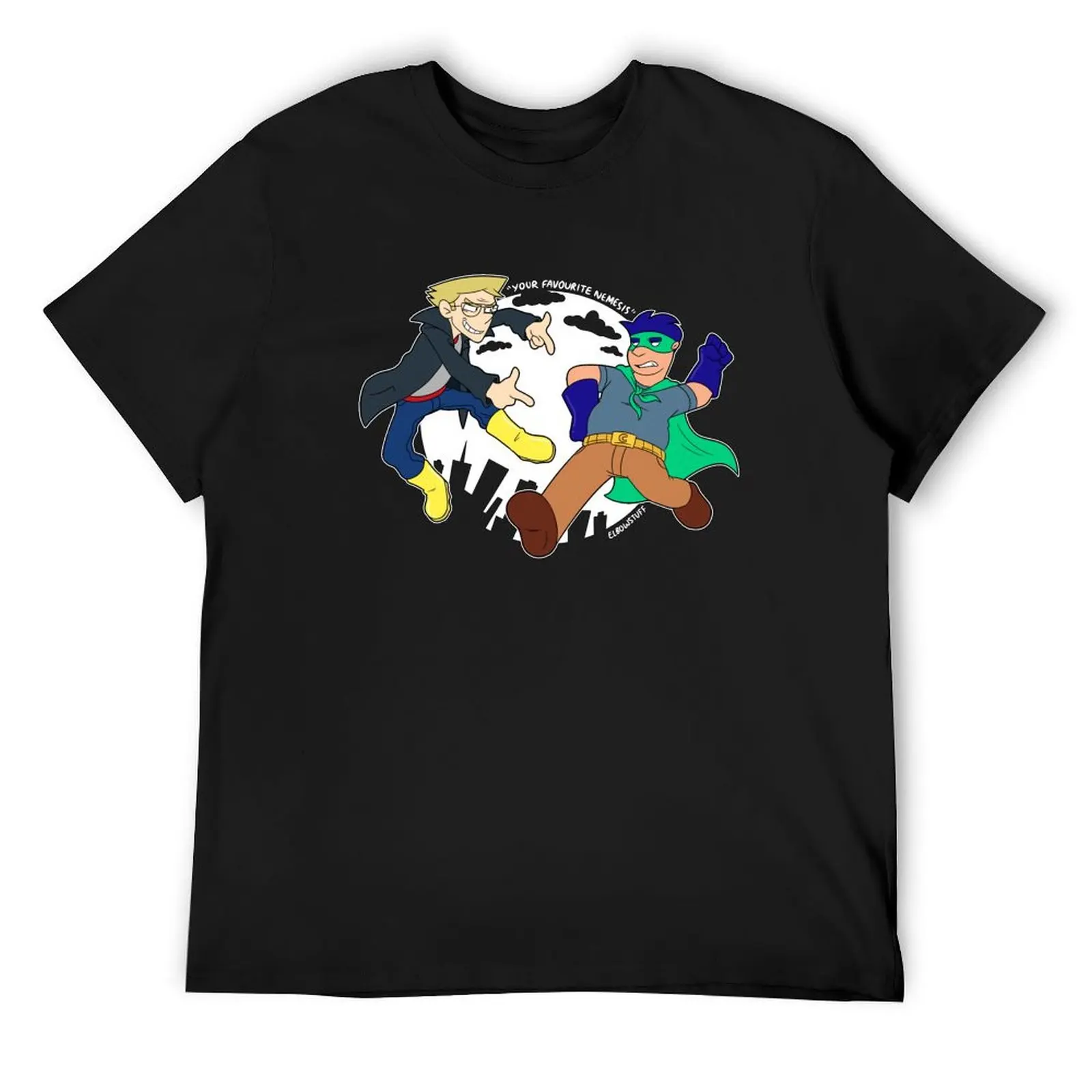 Футболка Your Favourite Nemesis топы больших размеров с рисунком рубашка на заказ мужские