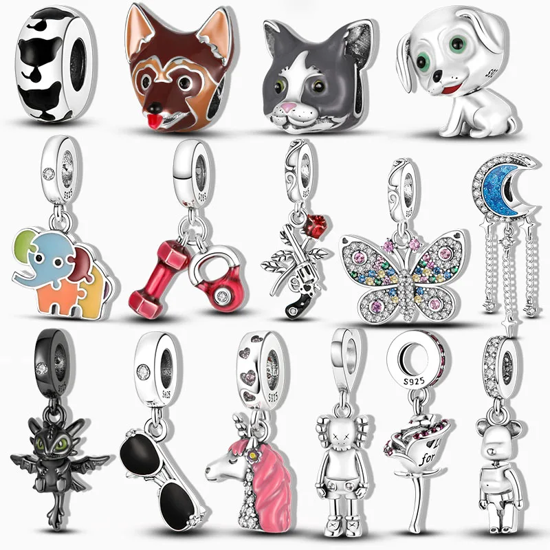 

2022 New Ocean Blue Sea Turtle Dangle Bead fit Original Charms Silver 925 Bracelet DIY Women Jewelry summer Collection