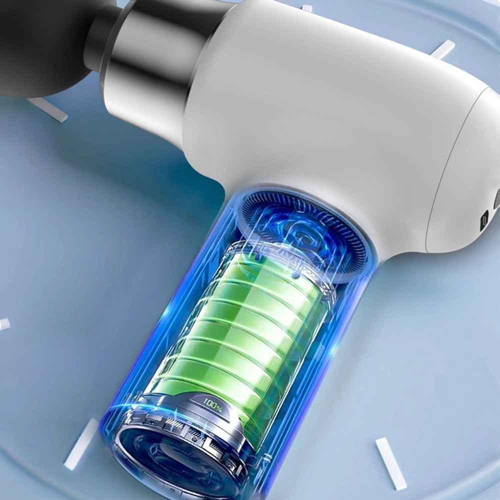 Фасціальный пистолет для релаксации мышц домашний фитнес-массажер