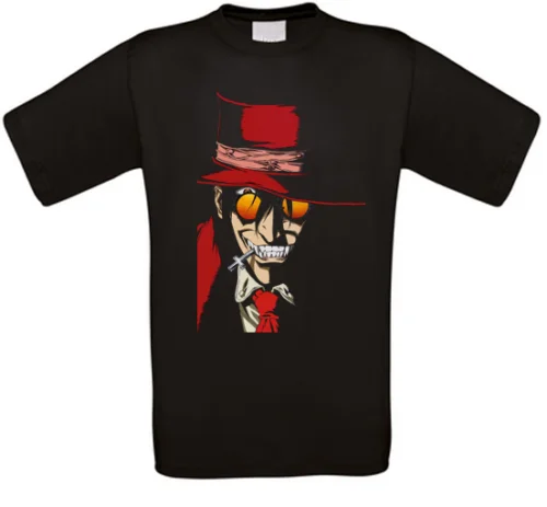 Аниме футболка Alucard Hellsing культ