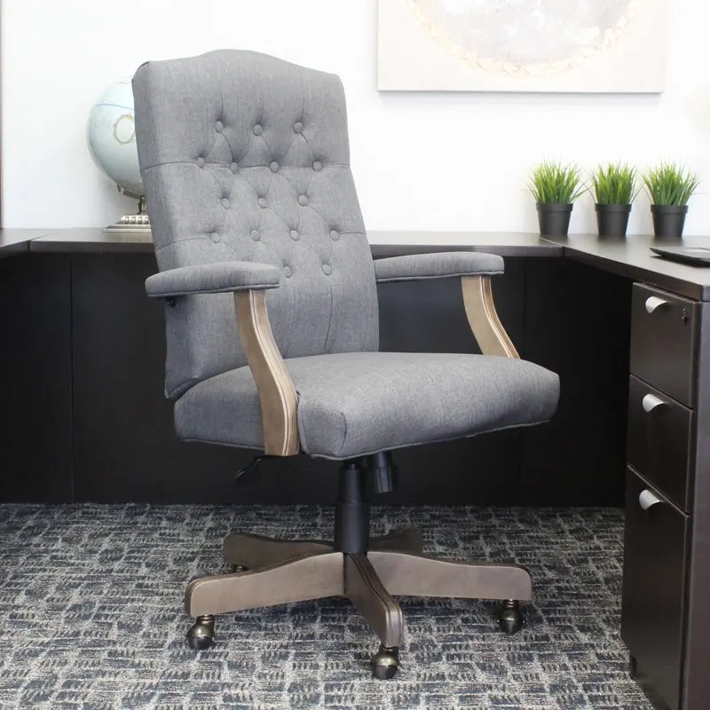 

Slate Gray Commercial Grade Executive Office Chair