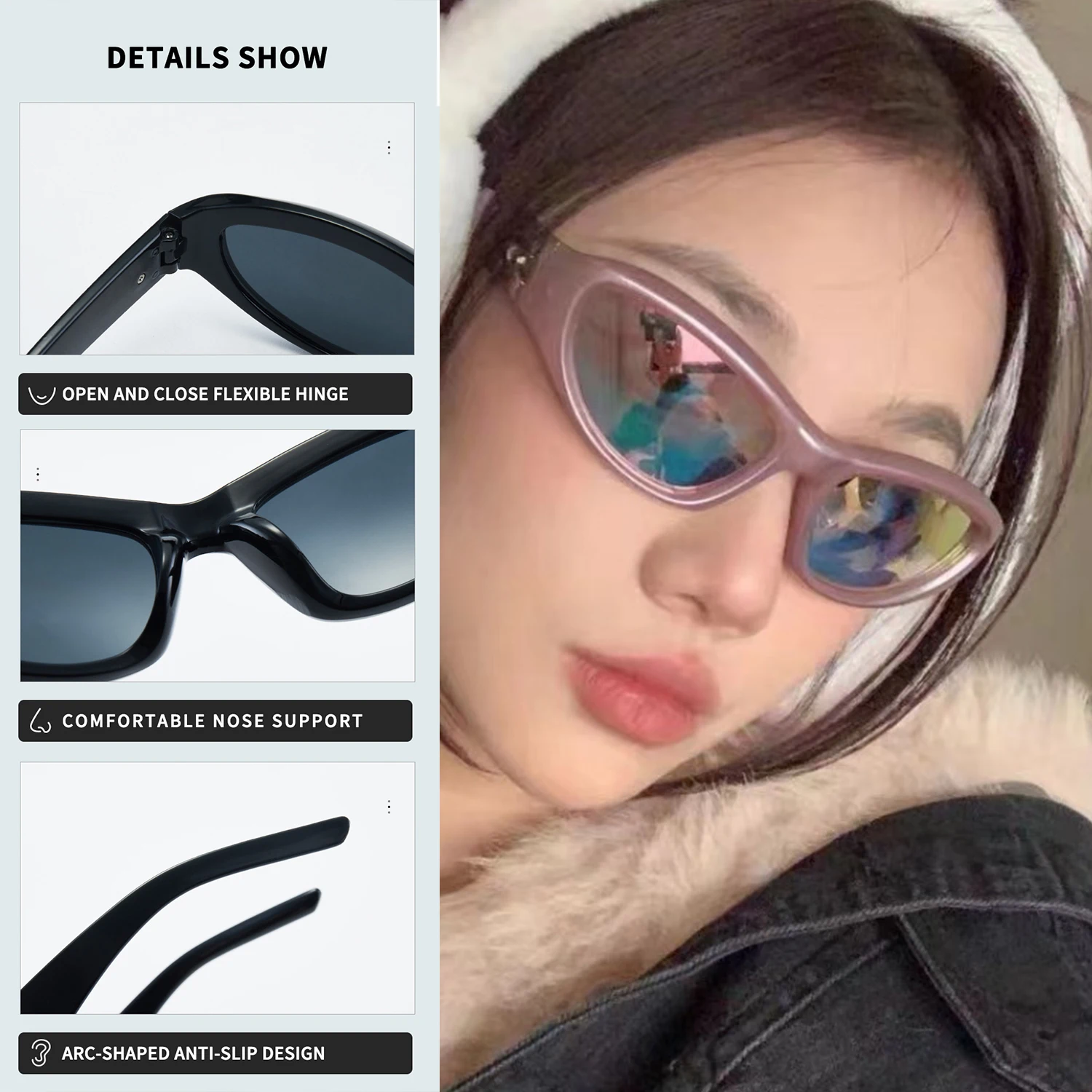 

Steampunk Y2K Sunglasses Women Men Brand Design Sports Punk Sunglasses Summer Unisex Mirror Five-Pointed Star Sun Glasses UV400