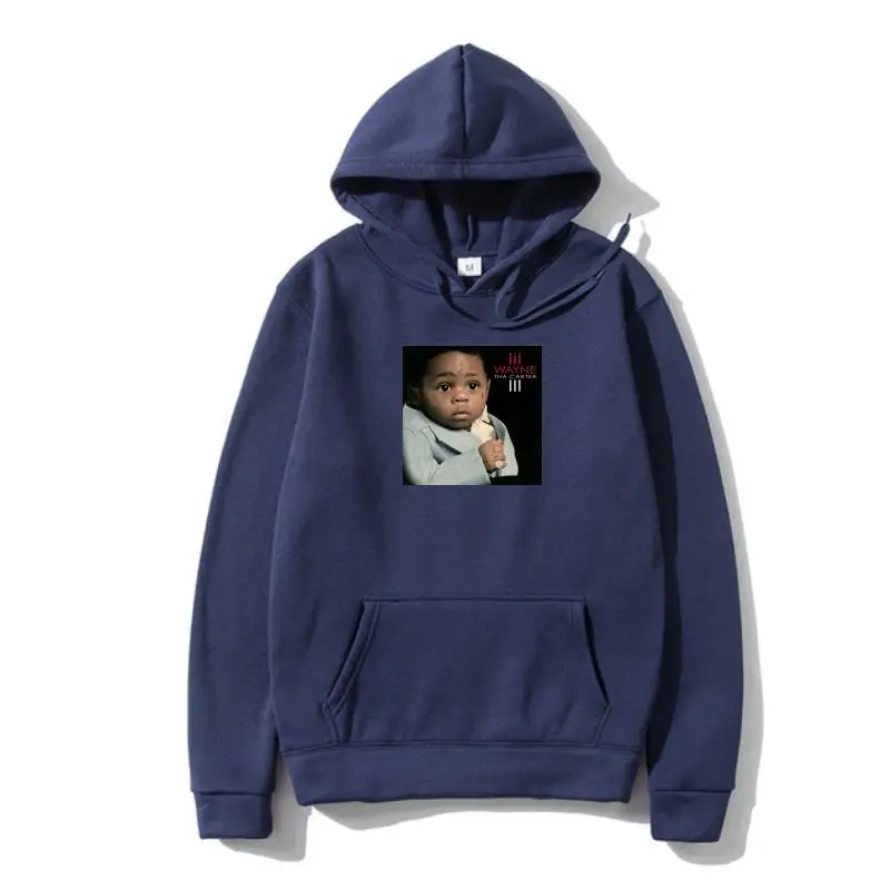 

Men's Casual Lil Wayne Tha Carter III Hoody Black Warm fashion Warmd Outerwear for men Summer funny Fleece Hoody