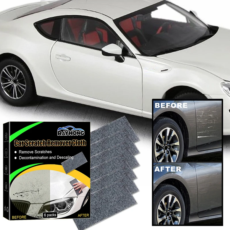 

1/6PCS Auto Accessoire Voiture Car Nano Sparkle Cloth Scratch Repair Tools Paint Scratches Magic Cloth Stubborn Residuals Stains