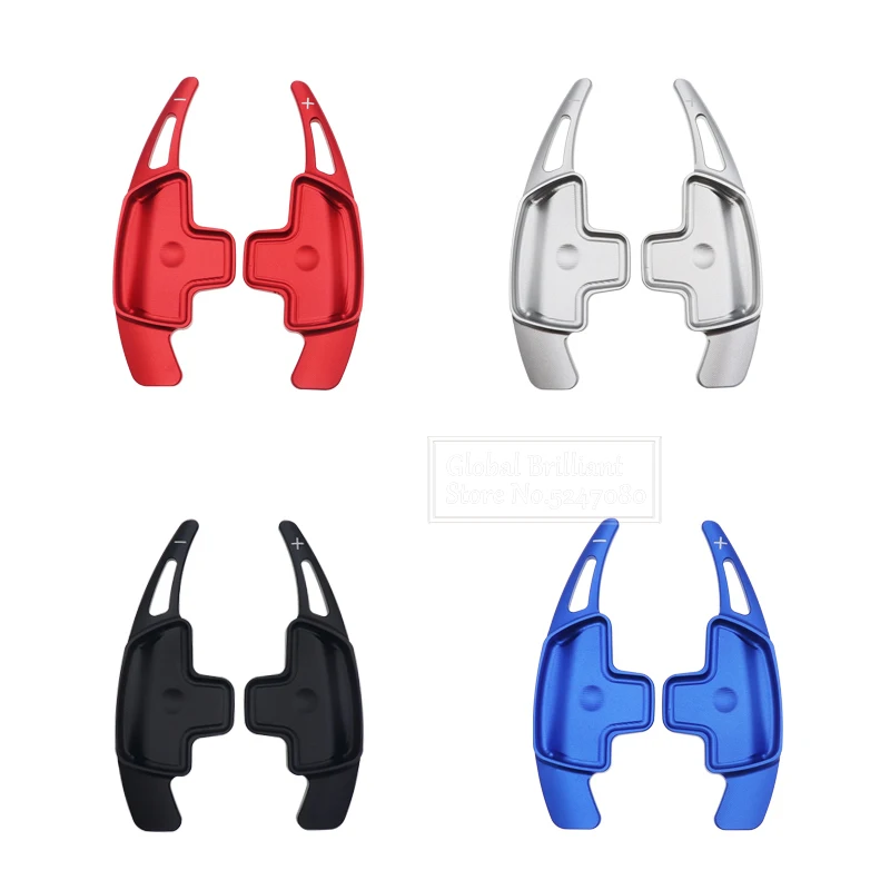 

2Pcs Steering Wheel Paddle Shifter Shift Paddle Extension Aluminum For Mercedes Benz A B C E GLE Class W176 W205 W246 C117 W218
