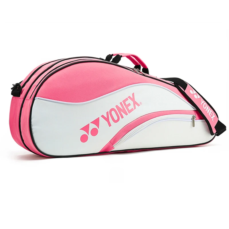 New Original YONEX Badminton Racket Bag With Shoes Compartment Hold Up To 4 Rackets Men Women Sports Backpack Badminton Bag