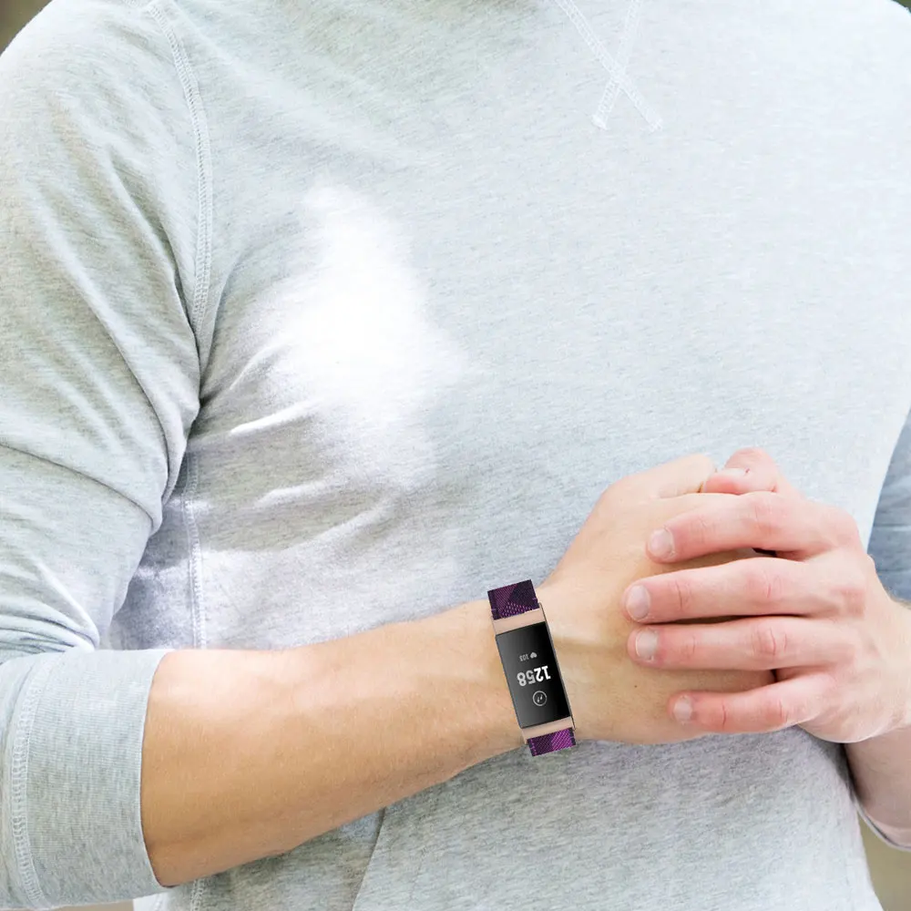 Nylon Bands For Fitbit Charge 3 Strap Soft Watch Strap Bracelet Replacement Watchband Belt For Fit bit Charge 4 Charge 3 SE Band