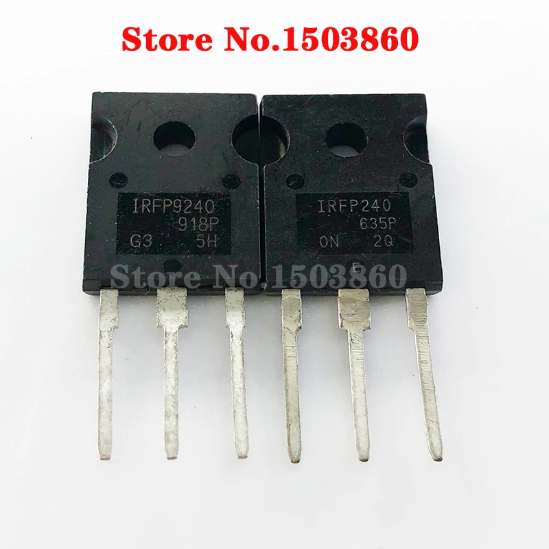 2 шт./лот 1 шт. IRFP240 + 1 шт. IRFP9240 IRFP240PBF IRFP9240PBF IRFP9240N IRFP240N TO-247 в наличии