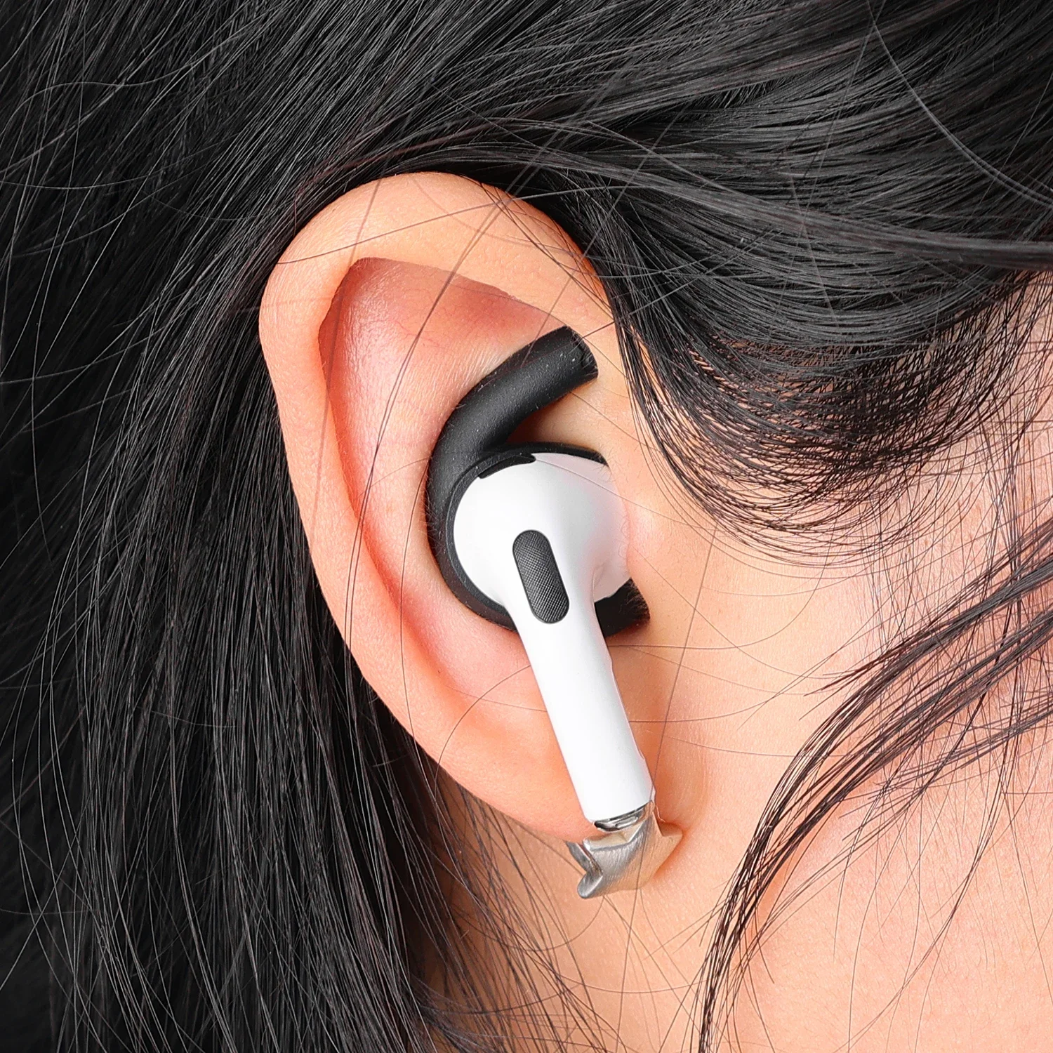 Силиконовые амбушюры для наушников AirPods 4 цвет в ассортименте