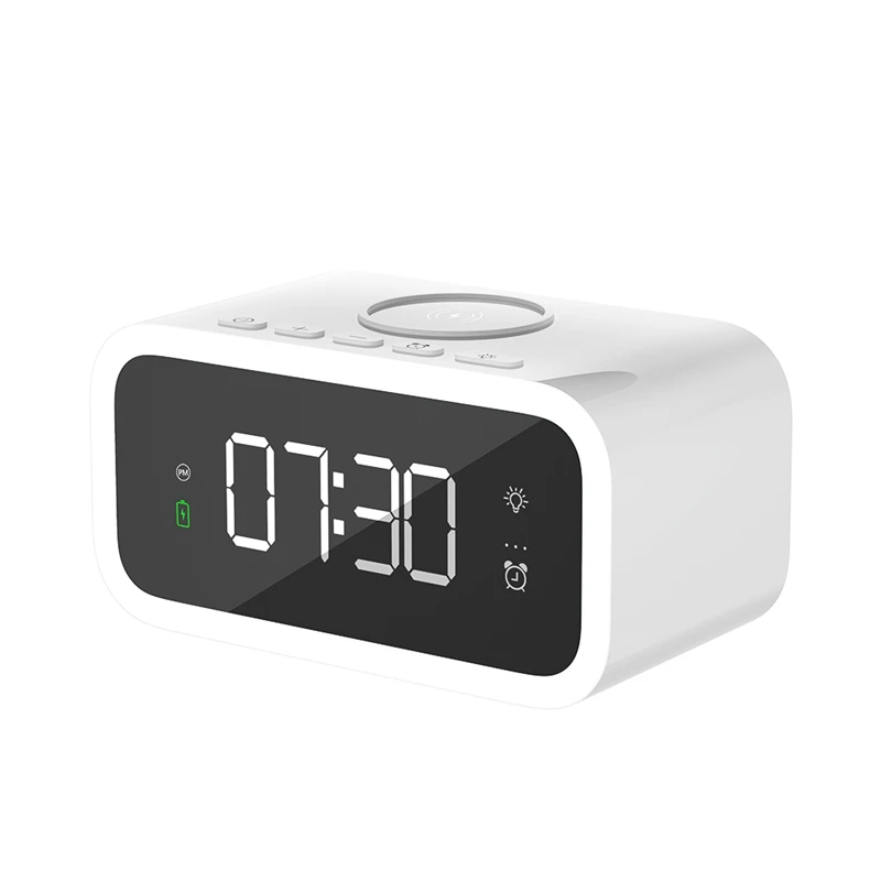 

Multi Function Wireless Charger 15W Phone LED Desktop Clock Charging Calendar Wireless Chargers for Phone