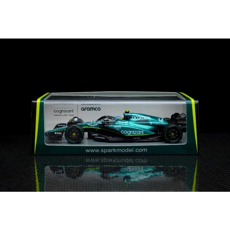 Модель в масштабе 1:43 Alonso 2023 Grand Prix Aston Martin AMR23 модель из сплава украшение для детей
