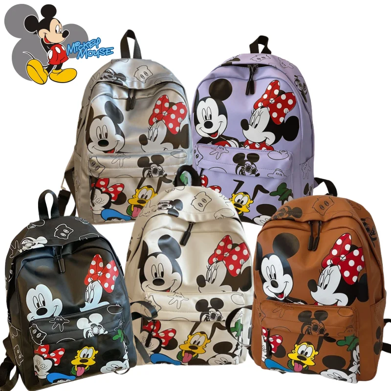 Новый MINISO полный Микки Минни фалли Дисней мультфильм ПУ водонепроницаемый