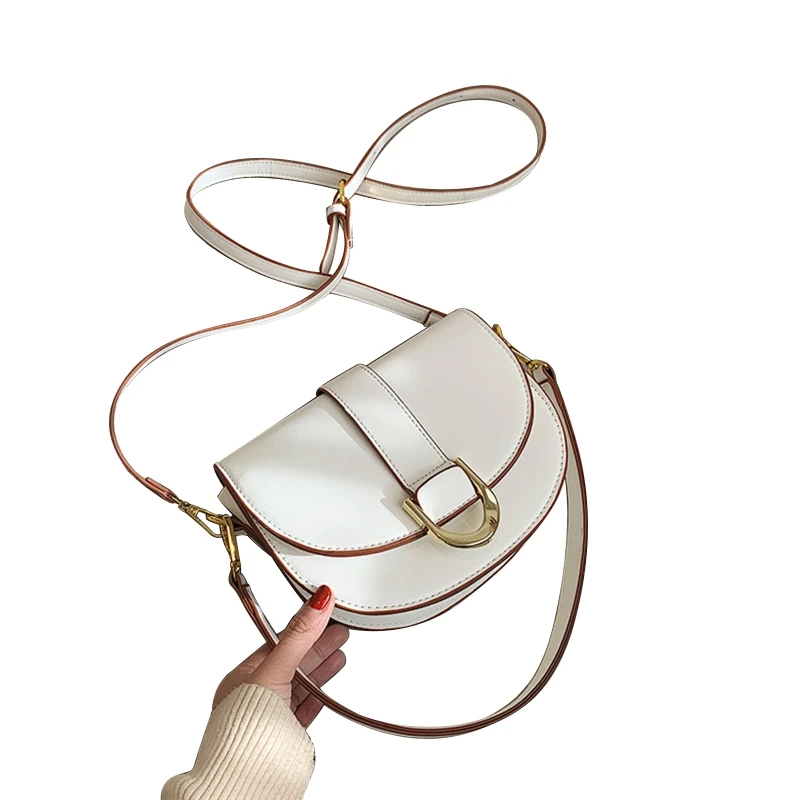 

M6CC Women's Handbags Girl PU Leather Underarm Bag Classic Style Shoulder Crossbody Bags Fashion Messenger