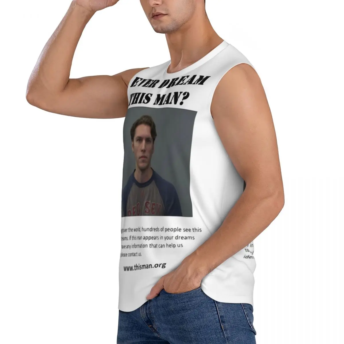 Фото Мужские майки без рукавов Ever Dream This Jerma, быстросохнущие, дышащие, для тренажерного зала, фитнеса, бега, летние, повседневные, спортивные жилеты №2