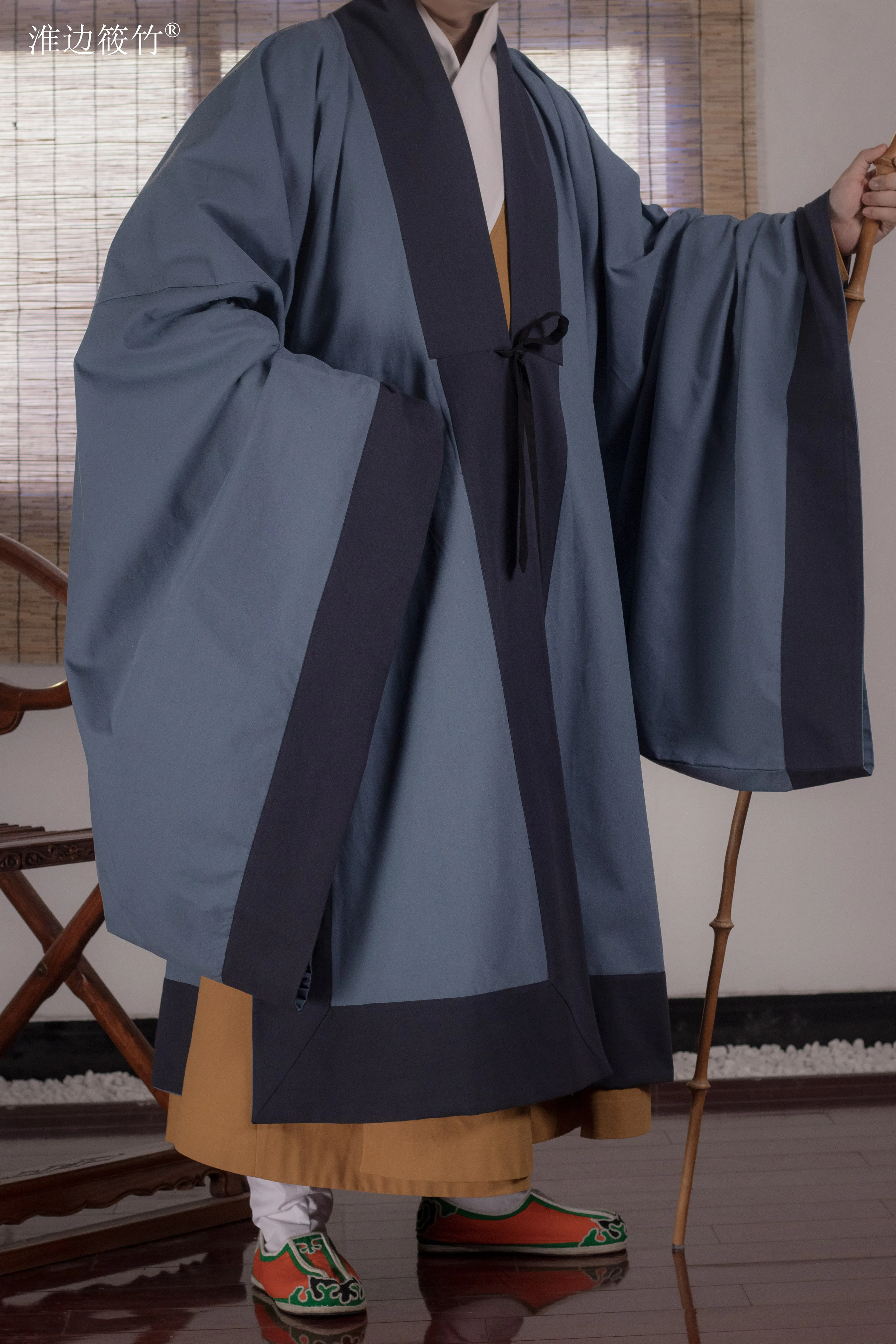 Taoist халат Униформа искусственная одежда костюм китайского кунг-фу мужское и