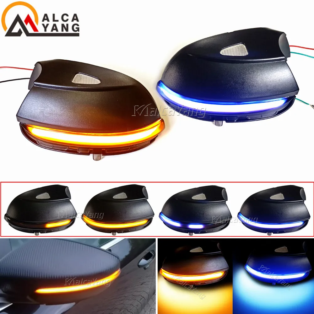 Для VW Passat B7 CC Scirocco Jetta MK6 EOS динамический поворотный сигнал внешнее боковое крыло