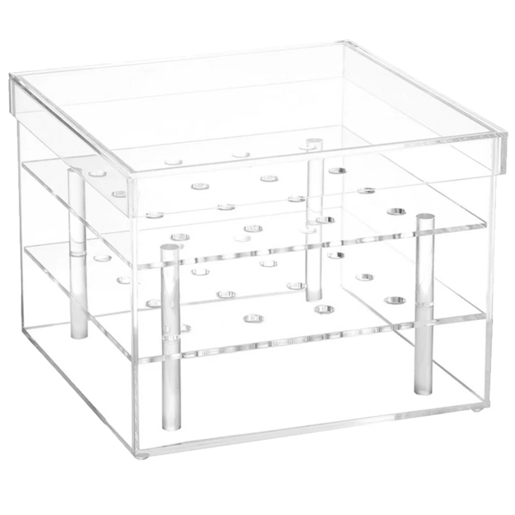 

Flower Box Acrylic Clear Transparenteternal Preserved Packaging Flowers Boxes Arrangement Pot Men Wrapping Gift