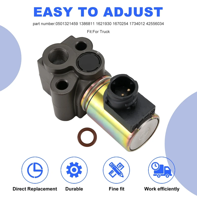 42556034 Для тормозной системы DAF грузовика электромагнитный клапан ABS 0501321459 1386811 1621930