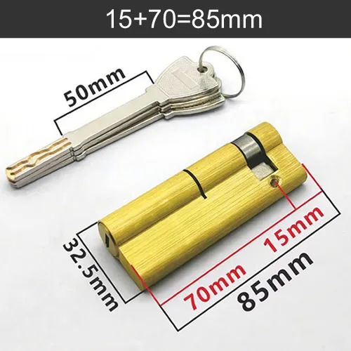

Медный цилиндр с блокировкой отпечатков пальцев