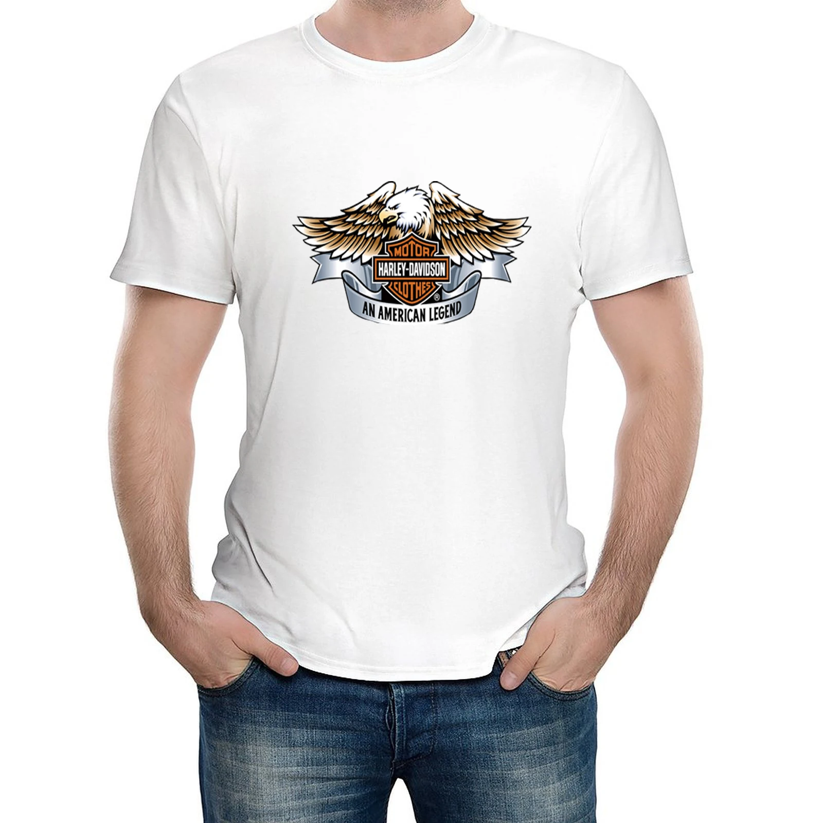 

Мужская хлопковая футболка с коротким рукавом и градиентом, в стиле хип-хоп