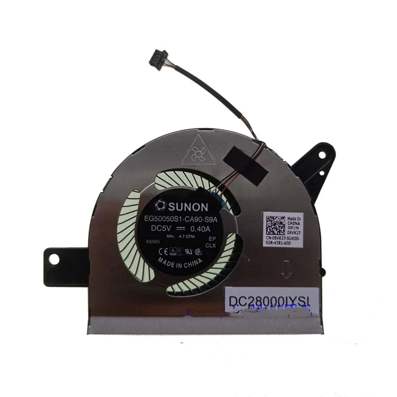 Новый оригинальный охлаждающий вентилятор для ноутбука Dell Latitude 5580 5590 Precision 3520 3530