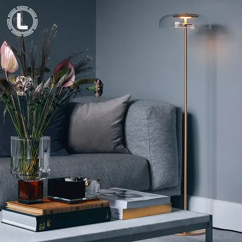 

XIHOME Напольный торшер LED стеклянный теплый/нейтральный/холодный свет