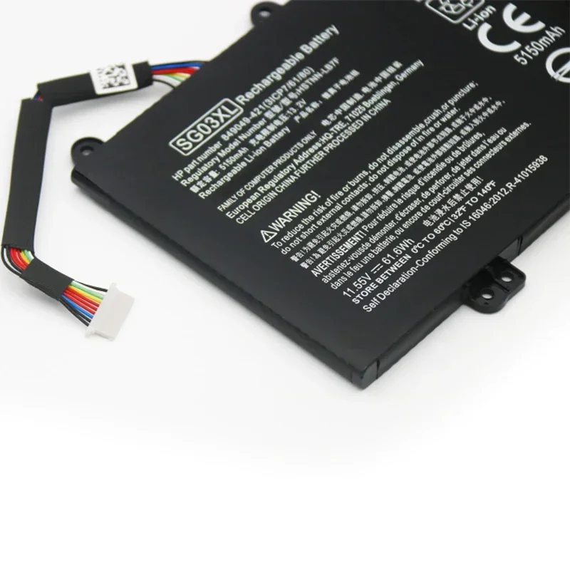 SG03XL 11 55 В 61 6 Вт Аккумулятор для ноутбука Hp Envy 17-U273CL 17-U011NR 17-U108CA 17-U110NR 17-U163CL W7D93UA W2K88UA