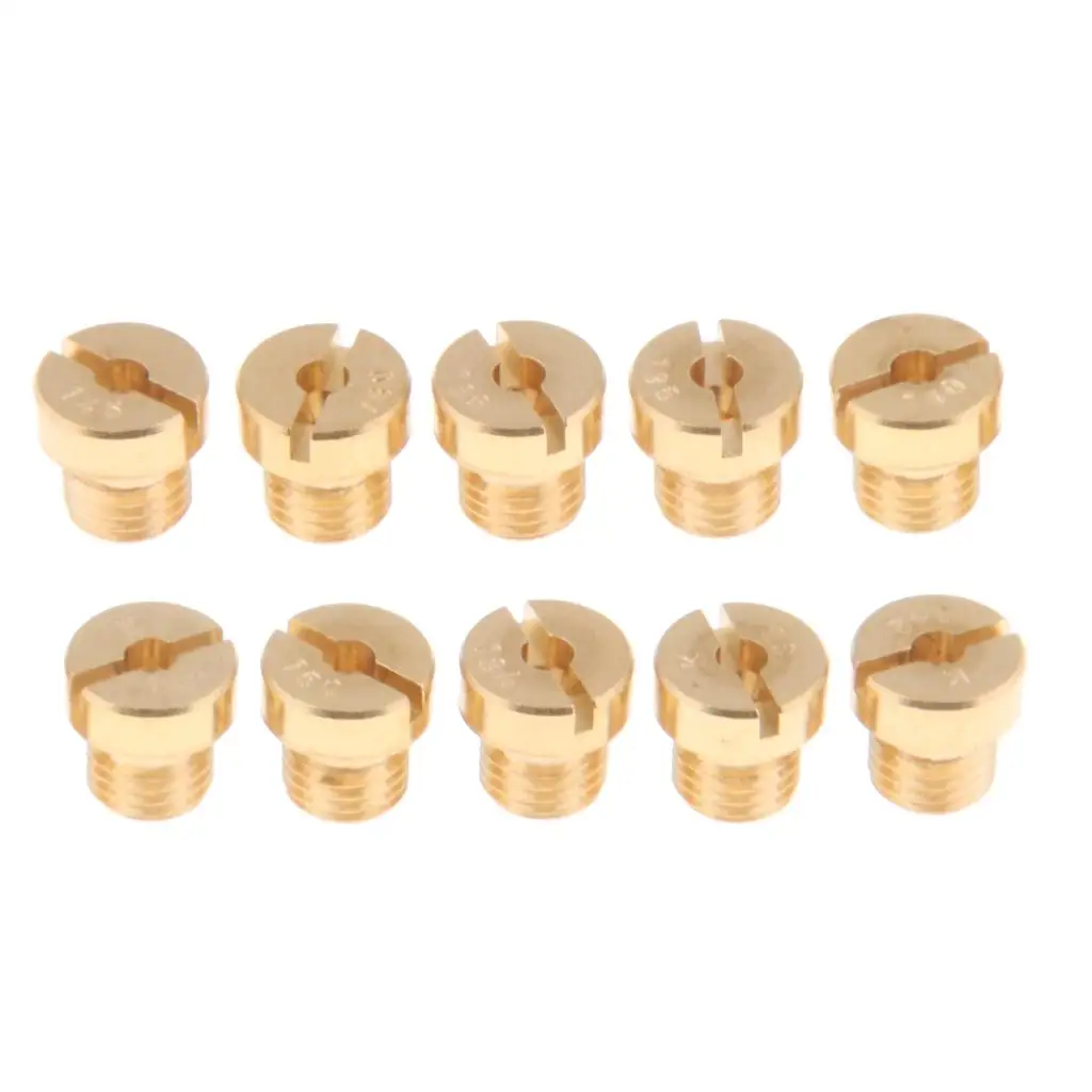 

M6 Thread Main Jet Kit Carburetor 12 Size Nozzle