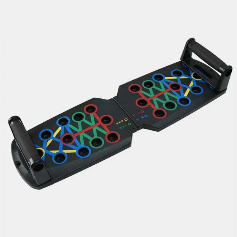 Тренажер для пресса и грудных мышц мужчин "Push up training board", домашний офисный фитнес-артефакт.
