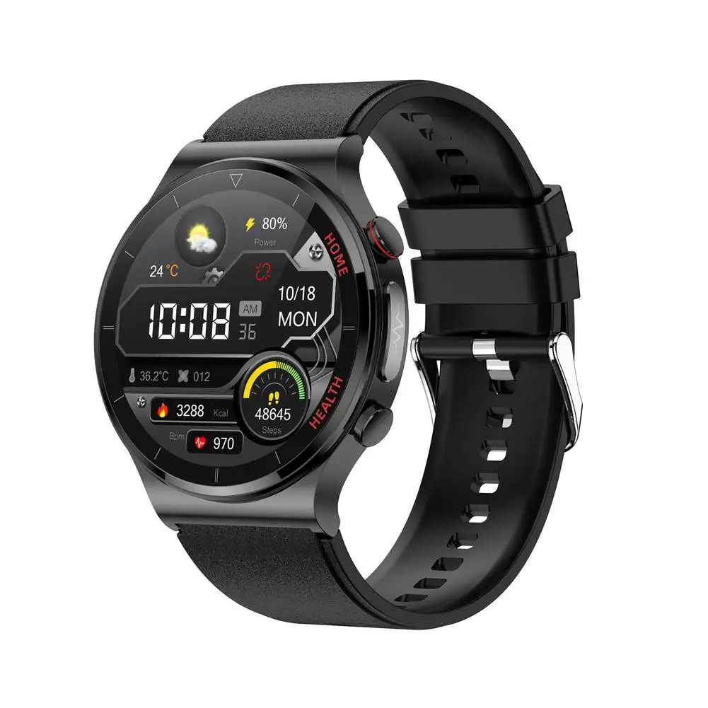 

E300 Smart Watch 1.32-inch IPS HD TFT Screen Ecg Heart Rate Blood Pressure Blood Oxygen Monitoring Smartwatch