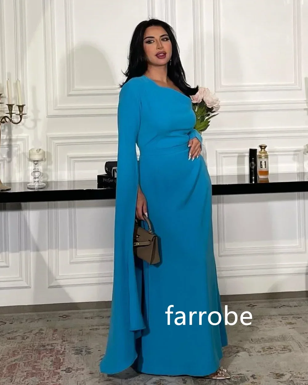 Индивидуальные платья-миди из джерси Pastrol со складками трапециевидной формы на