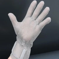 food grade safety cut proof stab resistant butcher cut proof gloves chain mail steel ring mechanic work gloves