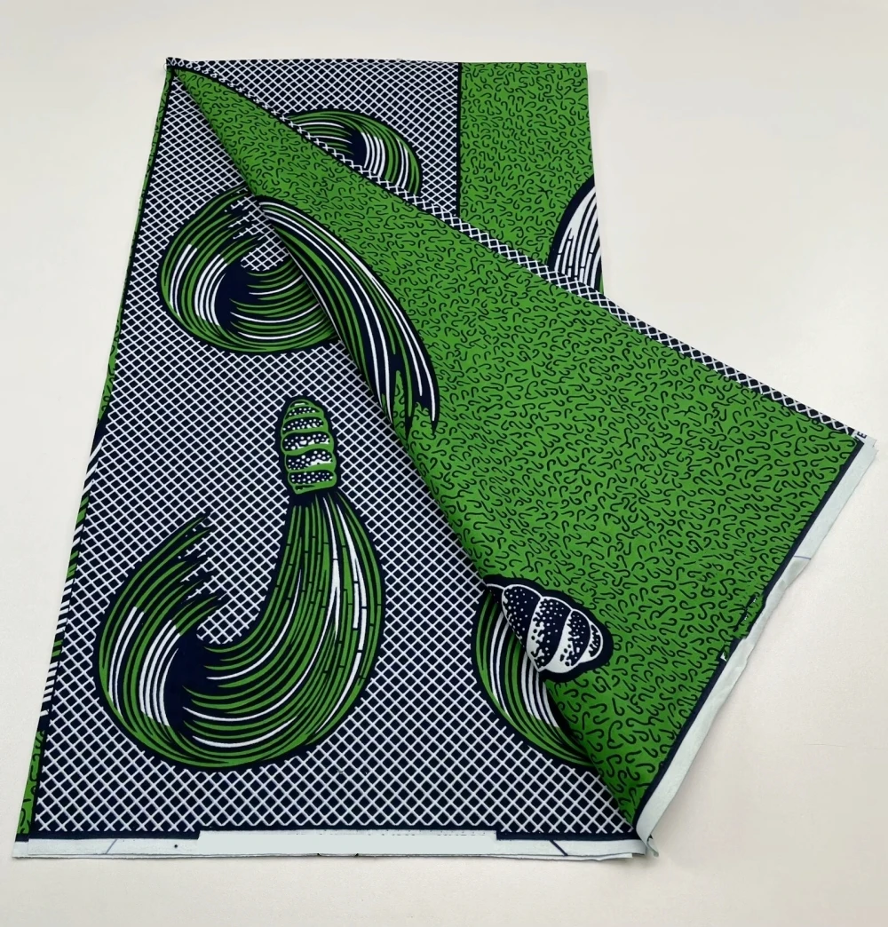 Африканская восковая ткань 100% хлопок настоящая анкарская блочный принт батик