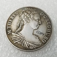 austria 1743 silver plated brass commemorative collectible coin gift lucky challenge coin copy coin