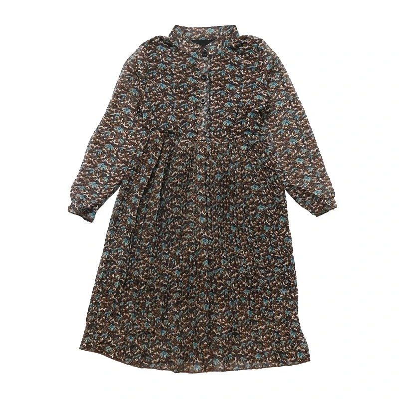 Летние платья для девочек одежда девочек-подростков шифоновое детское платье с