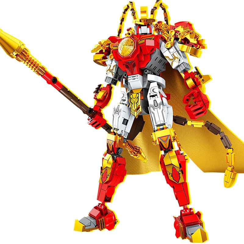 Строительные Блоки Black Myth Wukong — Коллекционные Игровые Фигурки Комплект Модели