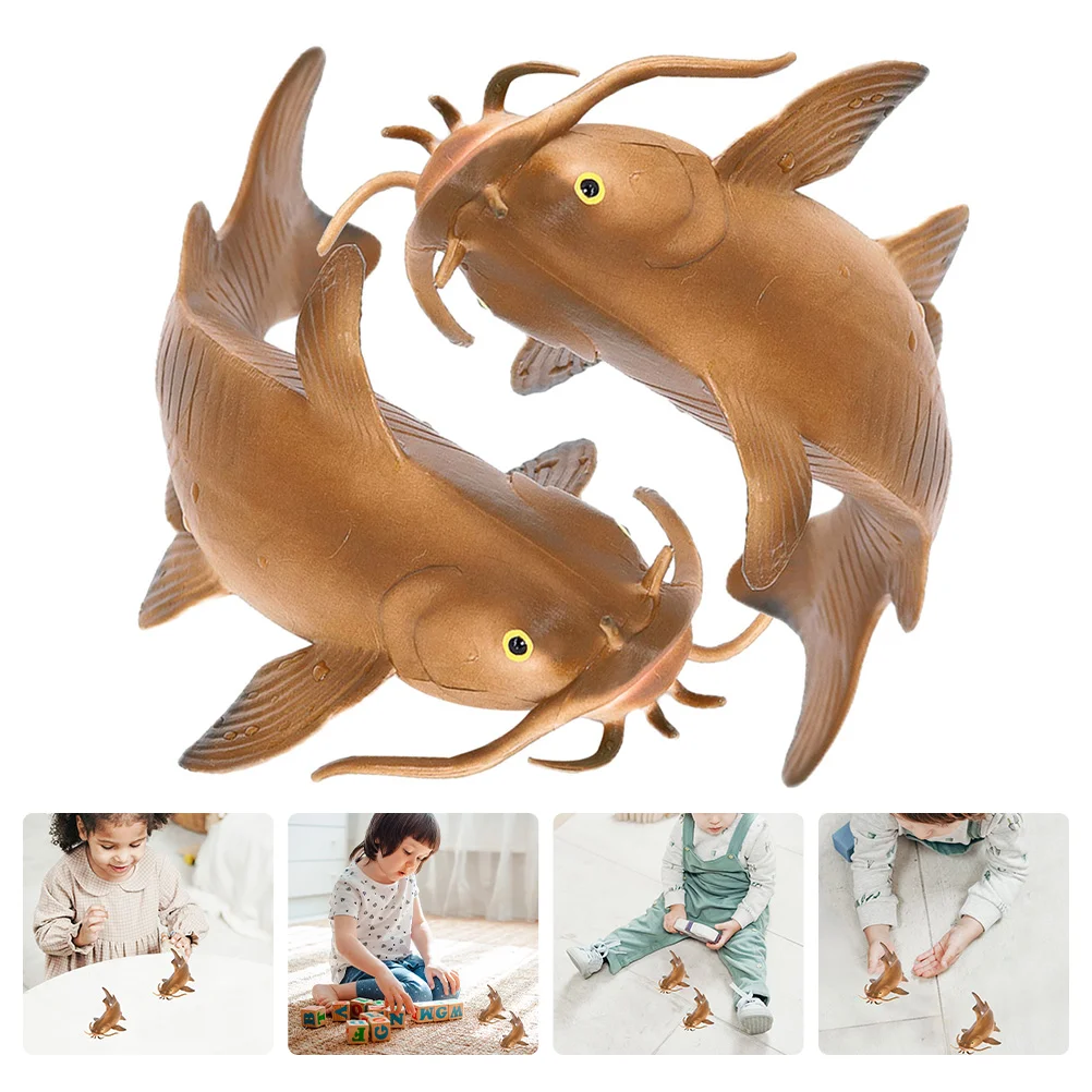 

Aquarium Catfish Decoration Ornament Artificial Tank Decor Fake Landscape Underwater Decorations Ornamen Toy Kids Figures