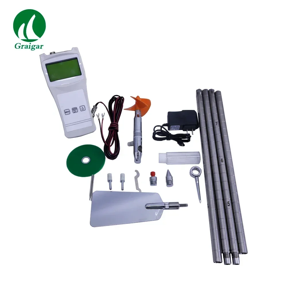 LS1206B Тестер скорости спирального лопастного типа Диапазон прибора: 0 05 ~ 8 м/с