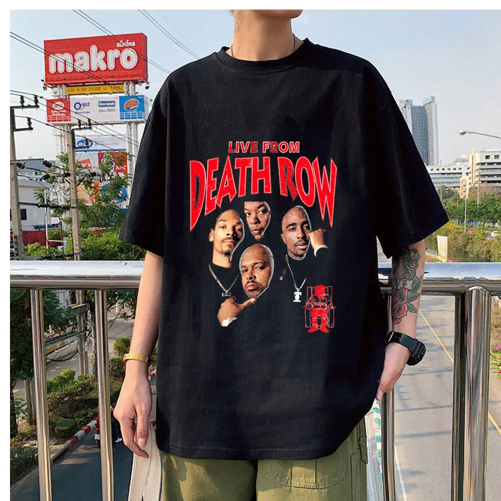 Футболка мужская с рисунком Повседневная рубашка коротким рукавом оверсайз в