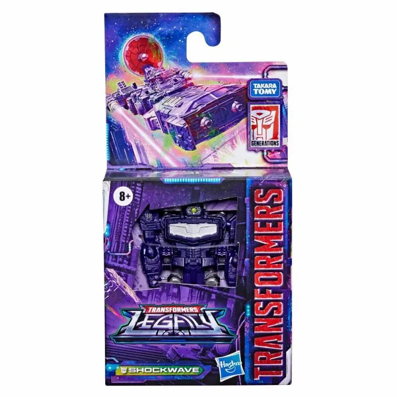 Фото Трансформеры Toys Generations Legacy Core Class Shockwave Optimus Prime G2 Megatron 3,5-дюймовая фигурка, игрушка в подарок №5