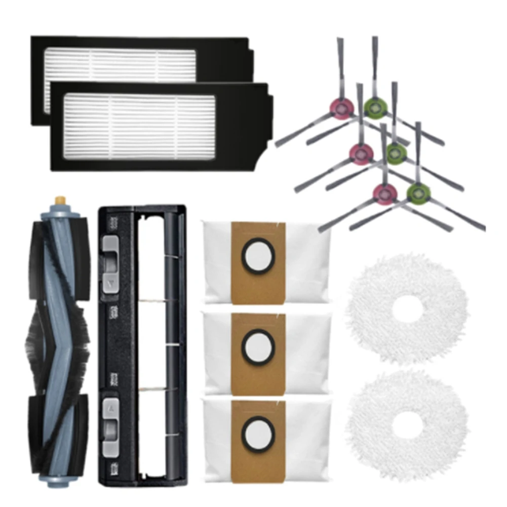 

For Ecovacs Deebot X1 TURBO /OMNI Robot Vacuum Cleaner Parts Replacement Main Brush Side Brush HEPA Filter Mop Cloth Rag