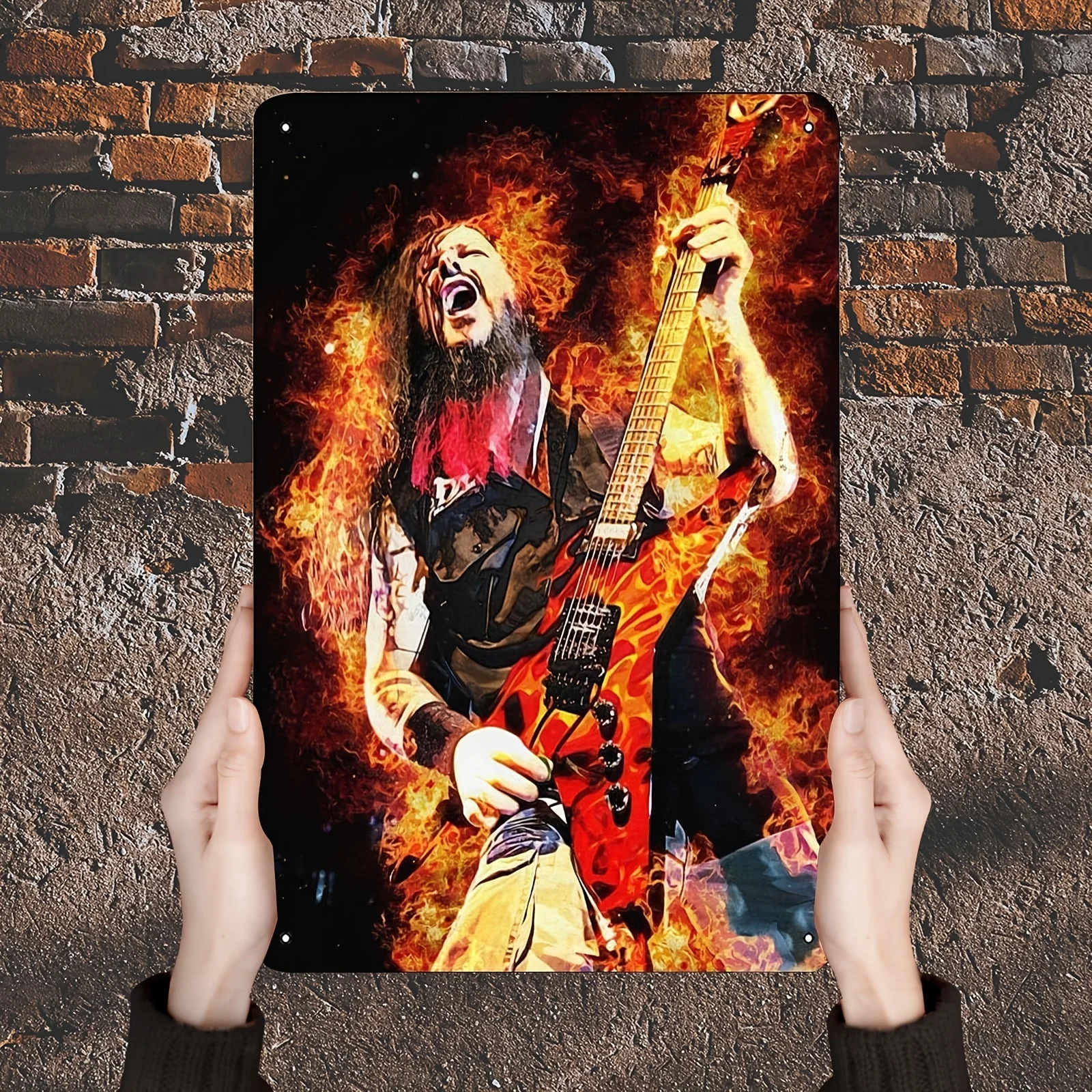 

Металлическая вывеска Legendary Guitarist Dimebag Darrell