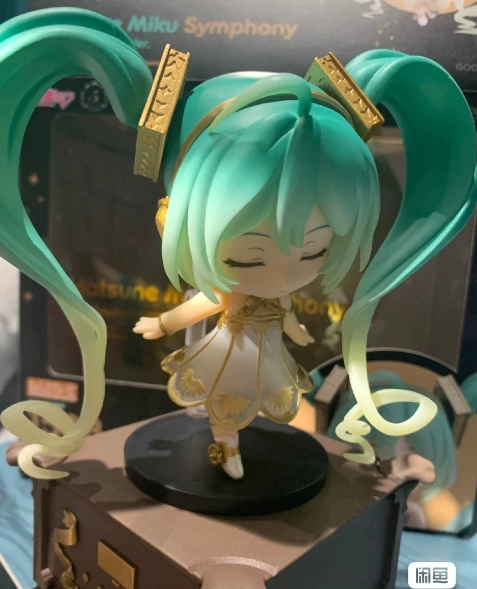 Подлинная аниме-фигурка Хацунэ Мику 5-го годовщины Симфония Кавайная модель